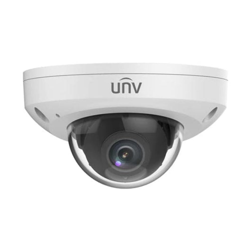 ENS IPC314SB-ADF28K-I0 4MP Fixed IR Dome Network Camera, 1/3.0" CMOS Sensor, 2.8mm Lens, 30m (98.4 ft) IR, 120dB WDR, 2D/3D DNR, SD Card Slot, 3 Axis, PoE, Built-in Mic, IK10, IP67