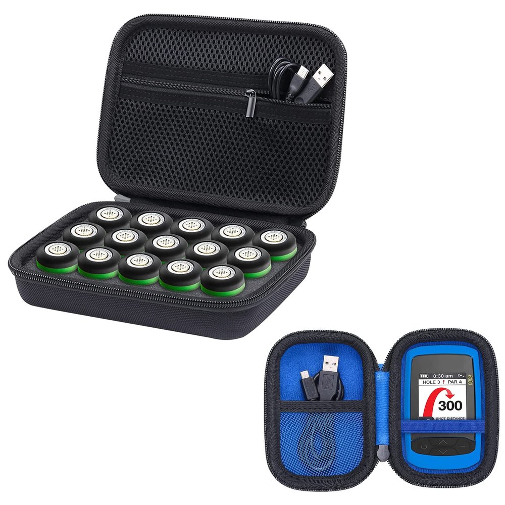 Case for Arccos Caddie Smart Sensors and Izzo Swami 6000 Golf GPS