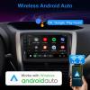 7 Inch Double Din Car Stereo with Wireless CarPlay & Wireless Android Auto, Touchscreen Car Radio with Bluetooth, USB/SWC/AUX/FM view 3