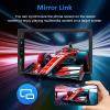 7 Inch Double Din Car Stereo with Wireless CarPlay & Wireless Android Auto, Touchscreen Car Radio with Bluetooth, USB/SWC/AUX/FM view 4