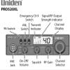Uniden PRO520XL Pro Series 40-Channel CB Radio + RoadPro 24" Magnet Mount Stainless Steel CB Antenna Kit view 4