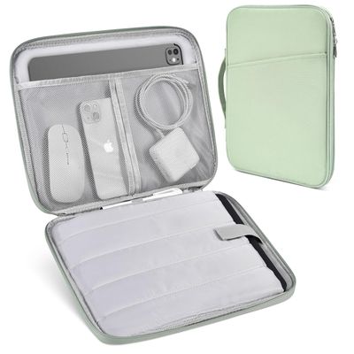 13 inch iPad Case Tablet Sleeve for 2025 13 Inch iPad Pro M5/M4, iPad Air M3&M2, 12.9-in iPad Pro M2&M1 with Magic/Smart Keyboard, Green