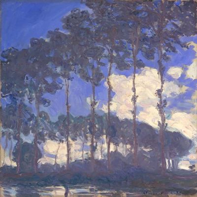 Claude Monet : Poplars on the Epte : 1891 : Archival Quality Art Print