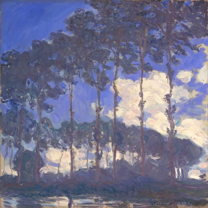 Claude Monet : Poplars on the Epte : 1891 : Archival Quality Art Print