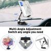 AboveTEK Phone Tablet Stand Holder with Suction Cup Fits 4-11, Large Sticky Pad Tablet Mount on Kitchen Desk Office Window Bathroom Mirror Car Truck Windshield, for iPhone, iPad mini Air Pro(Black) view 4