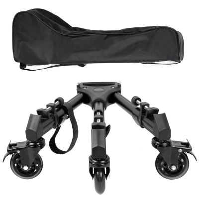SmallRig Quick-Lock Photography Heavy Duty Tripod Dolly w/ 3" Rubber Wheels