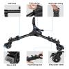 SmallRig Quick-Lock Photography Heavy Duty Tripod Dolly w/ 3" Rubber Wheels view 2