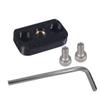 BGNing 3D Print Quick Release Plate, Extension Rod Mount Bracket Holder with 1/4" Screw for Ronin RS2 RSC2 RS3 RS3PRO Handheld Gimbal Stabilizer view 1