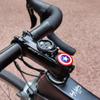 Cestbon Out Front Road Mountian Bike Stem Handlebar Adjustable Mount for Garmin Edge Wahoo Elemnt Bryton Rider Stages Dash Hammerhead Karoo(Black) view 3