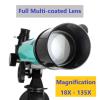 CLAVOLO Refractor Telescope with Finder Scope for Kids & Astronomy Beginners, Travel Telescope with 3 Eyepieces Magnification 18X 135X view 3