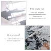 Transparent Tarpaulin Side Panels,Outdoor Clear Waterproof Pvc Plastic Tarp Curtains,With Eyelets,Porch Pergola Patio Gazebo Garden Protective Tarpaulin Partition Curtains,WH-1.82.2m(5.9*7.2ft) view 2