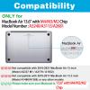 ProCase Privacy Screen Protector for MacBook Air 13.6 M4/M3/M2 2025/2024/2022 Release, Anti-Spy Tempered Glass Tinted Screen Film Guard for MacBook Air 13.6" A3240 A3113 A2681 Chip & Touch ID view 2