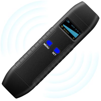 KAXYUYA Hidden Camera Detector GPS Tracker Detector, RF Bug Sweeper Listening Device Detector for Car, Hotel, Meeting Protect Your Privacy