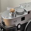 YEWOOP Lf-B Metal Brass Knurled Concave Shutter Release Button Compatible with Fujifilm, Hasselblad, Rolleiflex, Nikon Better Balance & Grip Convenience