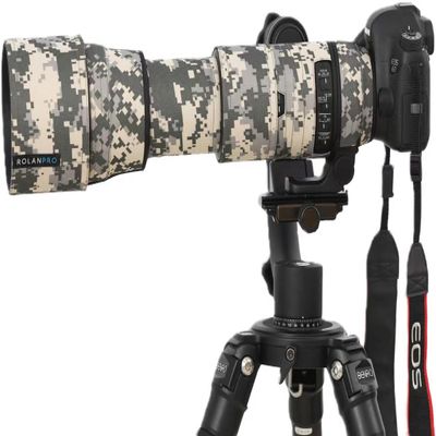 ROLANPRO Lens Camouflage Cover for Sigma 150-600mm F5-6.3 DG OS HSM Contemporary Lens Protective Sleeve Case-#UCP Waterproof