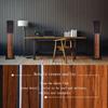 Audio Stand Bookshelf Speaker Shelf Living Room Audio Stand Floor Surround Sound Stand Sturdy Wooden Studio Speaker Stand Desktop Audio Rack (Color : Brown, Size : 23 * 30 * 60cm) view 2