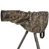 ROLANPRO L Size Rain Cover Raincoat for Telephoto, 90cm Length for Sigma 300-600mm,400mm f/2.8 500mm f/4600mm f/4800mm f/5.6 Lens-#Thicker Grass Waterproof view 1