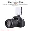 Andoer 42LED Ultra Bright LED Video Photography Light 42pcs Lamp Beads Color Temperature 6000K Brightness Stepless Dimmable with Cold Shoe Stand view 4