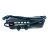 EF Johnson 5300 ES Series Mobile Radio Remote Control Head for 700/800 MHz UHF VHF in-Vehicle Communication Systems, Backlit LCD 023-5500-835 Made in USA, Black view 2