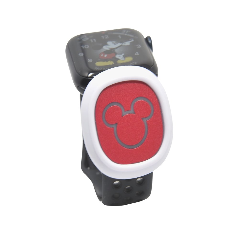 Luke3DP Watch Adapter Compatible with New 2022 Disney MagicBand+ (White)