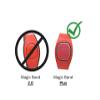 Luke3DP Watch Adapter Compatible with New 2022 Disney MagicBand+ (White) view 2