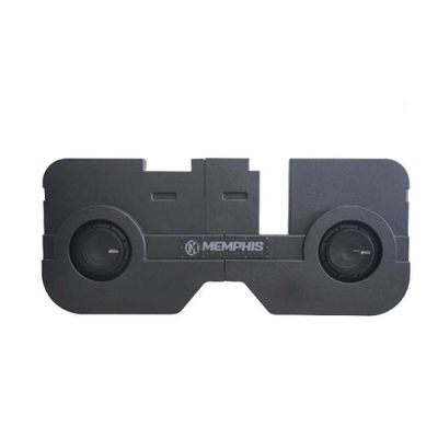 Memphis Audio MJMERAM8D1V3 Dual 8" Ram Enclosure 1 Ohm