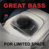 BOSS Audio Systems SLIM8 Elite Series 8 Inch Powered Car Subwoofer - Low Profile, Remote Subwoofer Control, Built in Amplifier, Under Seat, for Truck, Hook Up to Amplifier view 2