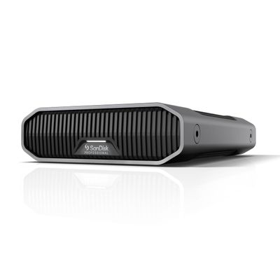 SanDisk Professional 22TB G-Drive Enterprise-Class External Desktop Hard Drive - 7200RPM Ultrastar HDD Inside, USB-C (10Gbps), USB 3.2 Gen 2, Mac Ready - SDPHF1A-022T-NBAAD, Dark Grey