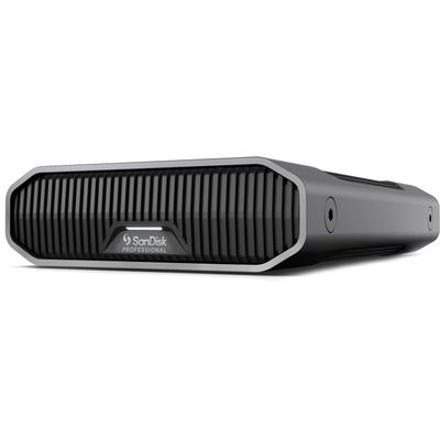 SanDisk Professional 12TB G-Drive Enterprise-Class External Desktop Hard Drive - 7200RPM Ultrastar HDD Inside, USB-C (10Gbps), USB 3.2 Gen 2, Mac Ready - SDPHF1A-012T-NBAAD