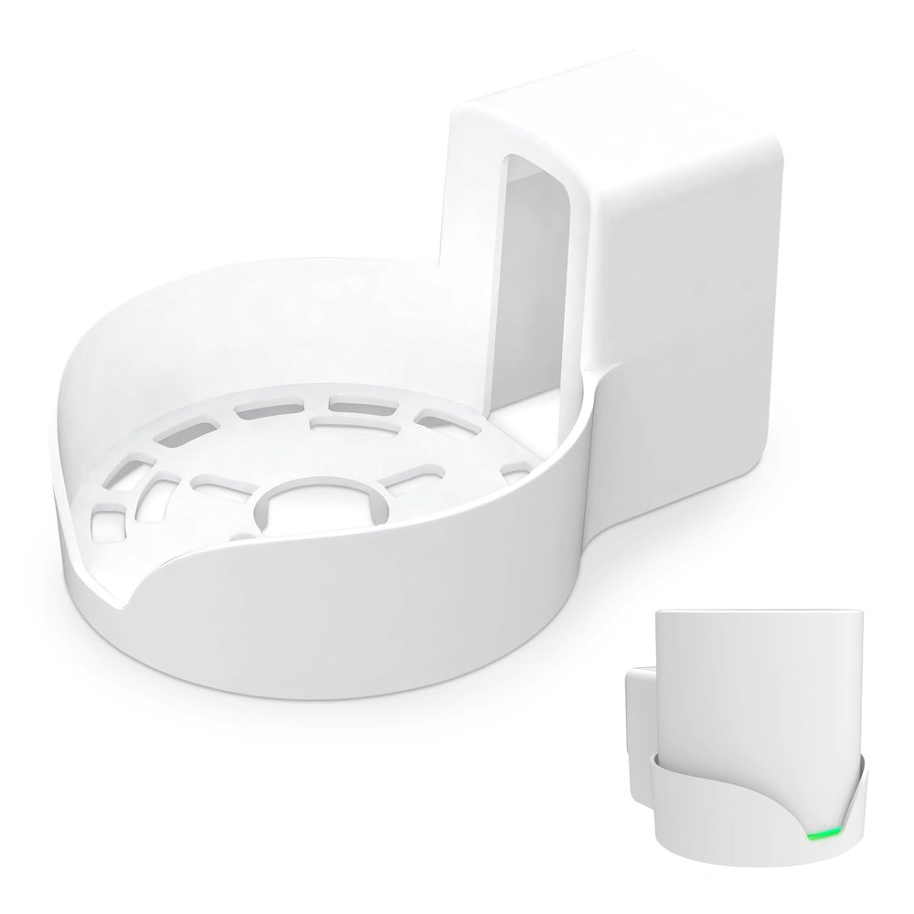 Bangcheer-Wall Mount for TP-Link, Deco X10 X20 X60 X50 X55 WiFi 6 Wall Mount Bracket with Cable Organizer Home Mesh WiFi System, Sturdy Bracket Holder Space Saving TP-Link Router Wall Holder(2Pack)