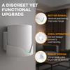 Bangcheer-Wall Mount for TP-Link, Deco X10 X20 X60 X50 X55 WiFi 6 Wall Mount Bracket with Cable Organizer Home Mesh WiFi System, Sturdy Bracket Holder Space Saving TP-Link Router Wall Holder(2Pack) view 3