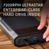 SanDisk Professional 18TB G-Drive Enterprise-Class External Desktop Hard Drive - 7200RPM Ultrastar HDD Inside, USB-C (10Gbps), USB 3.2 Gen 2, Mac Ready - SDPHF1A-018T-NBAAD view 3