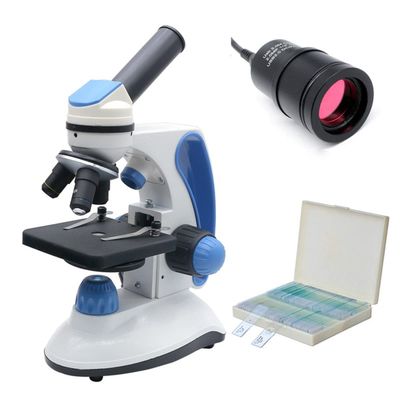Lab Microscope Slides 40X-2000X Student Biological Microscope, 2.0MP USB Camera, LED Digital Microscope, 100 Pcs Microscope Prepared Slides Microscope Parts (Color : Type 3)