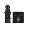 5.0MP HD 1080P Phone PCB Soldering Measurement Video Microscope Camera & 200X C-Mount Lens view 1