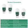 6PCS AM312 Mini Sensor Module Infrared Motion Automatic Detector DC 2.7 to 12V with 10pin Wire for Arduino view 2