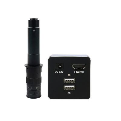 5.0MP HD 1080P Phone PCB Soldering Measurement Video Microscope Camera & 300X C-Mount Lens