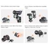 Godox MF12 MF12-K2 Macro Flash w/Godox X2T-O Trigger 12W, 2.4G Wireless Control, TTL/M Mode, Built-in 3.7V/6.29W Lithium Battery, Flash for Sony, Canon, Fuji, Olympus, Panasonic and Leica view 2