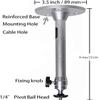 2-Be-Best Universal Mini Projector Mount Ceiling Mount with 360 Rotation and 180 Tilt for Home Theater, Office, Camera, LED Light view 3