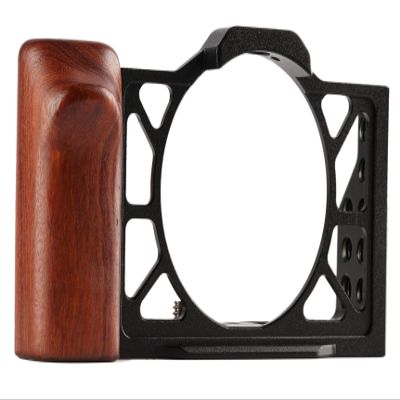 WEPOTO RX100M7/RX100M6 cage Enhanced Grip to Protect Camera from wear for Sony RX100M7/RX100M6/RX100VI/RX100VII Camera -O-RX100M7-R