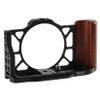 WEPOTO RX100M7/RX100M6 cage Enhanced Grip to Protect Camera from wear for Sony RX100M7/RX100M6/RX100VI/RX100VII Camera -O-RX100M7-R view 2