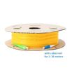 SpeedyFiberTX 2-Pack 35 Meter SC/APC to LC/UPC 3.0mm Simplex Yellow Riser OFNR Fiber Patch Cable, Corning SMF-28 Singlemode 9/125um OS1/OS2 Compatible Ultra Optical Fiber view 4