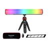 Aputure MT Pro RGBWW Mini LED Tube Pixel-Mappable 7.5W 2000K-10000K SidusLink App Control Light Wand Stick with Grid for YouTube, TikTok Video view 1