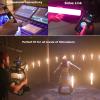 Aputure MT Pro RGBWW Mini LED Tube Pixel-Mappable 7.5W 2000K-10000K SidusLink App Control Light Wand Stick with Grid for YouTube, TikTok Video view 4
