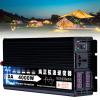 BEZAX Pure Sine Wave Inverter 3000W 4000W 5000W Power Voltage Converter DC 12V/24V/48V/60V/72V to AC 110V 220V Transformer with Socket & LCD Display for Truck/RV Power Converter Car,4000W-12Vto110V view 1
