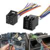 16 Pin Radio Wire Harness Adapter Male & Female - Fit for Freightliner 2004-2021, for Volvo 2004-2016, for Peterbilt 2006-2018, for Kenworth Stereo 2008-2020 (2-Pack) view 1