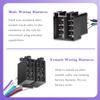 16 Pin Radio Wire Harness Adapter Male & Female - Fit for Freightliner 2004-2021, for Volvo 2004-2016, for Peterbilt 2006-2018, for Kenworth Stereo 2008-2020 (2-Pack) view 4