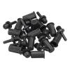 MECCANIXITY Speaker Grill Guides Plastic Black Dia 6mm for Speaker Parts Accessories Pack of 12 view 1