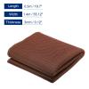 MECCANIXITY Speaker Grill Cloth 20 x 55 Inch Stereo Mesh Fabric Protective Dustproof Cloth for Home Speaker Repair Brown view 2
