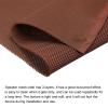 MECCANIXITY Speaker Grill Cloth 20 x 55 Inch Stereo Mesh Fabric Protective Dustproof Cloth for Home Speaker Repair Brown view 3