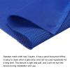 MECCANIXITY Speaker Grill Cloth 20 x 63 Inch Stereo Mesh Fabric Protective Dustproof Cloth with Speaker Grill Guides Peg for Home Speaker Repair Blue view 3